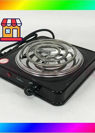 Bs плита электрическая suntera best mix sp-1910, электроплита 1000 w, электроплита 1 комфорка black bas77/n
