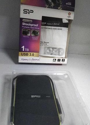Внешний жесткий диск hdd ssd б/у silicon power armor a60 1tb (msip-rem-sll-a60)