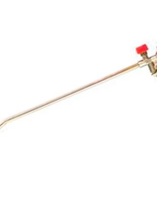 Пальник газовий intertool 60 x 540 мм з клапаном (gb-0046)