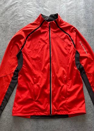 Спортивна кофта вітрівка salomon climawind оригінал