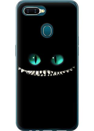 Чохол силіконовий на телефон oppo a5s чеширський кіт "689u-1892-58250"