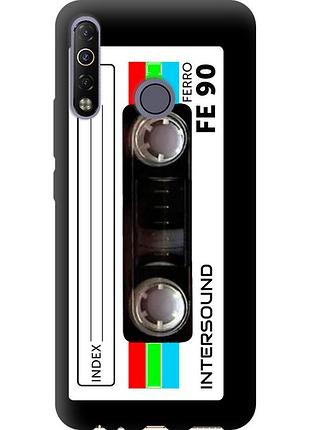 Чехол силиконовый на телефон tecno camon 12 air cc6 кассета с90 "4894u-2389-58250"