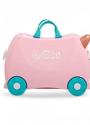 Детский чемодан trunki flossi flamingo