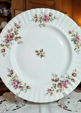 Блюдо royal albert  «moss rose» (моховая роза)