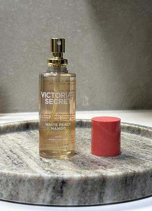 Victoria's secret white peach mango fell bright hair & body mist