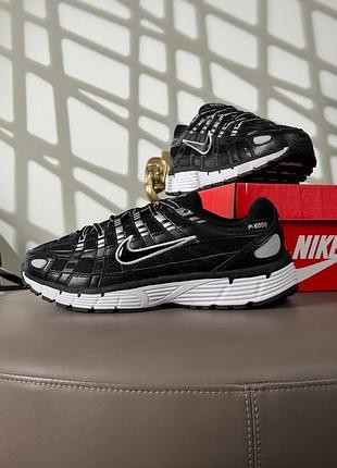 Nike p-6000 black white
