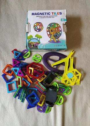 Конструктор magnetic tiles