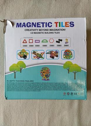 Конструктор magnetic tiles 2