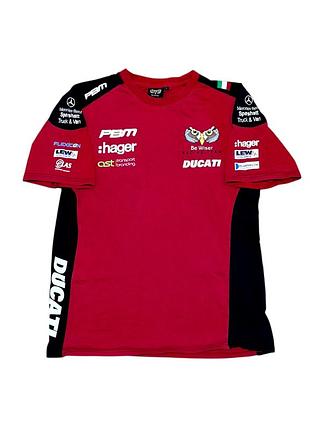 Clinton enterprises гоночна ducati racing ferrari футболка