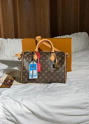 Жіноча сумка преміум speedy soft 30 crafty monogram