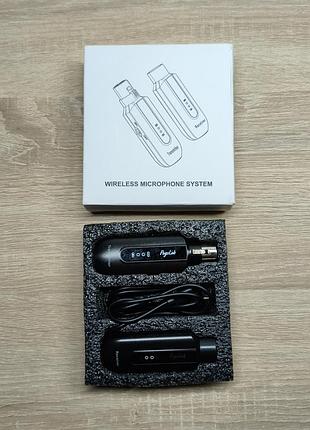 Безпровідна радіосистема xlr pogolab для мікрофонів з фантомним живленням 48v