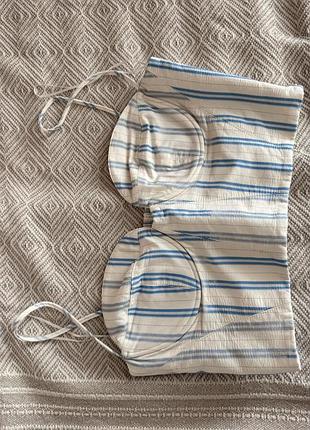 Топ корсетний zara m/l