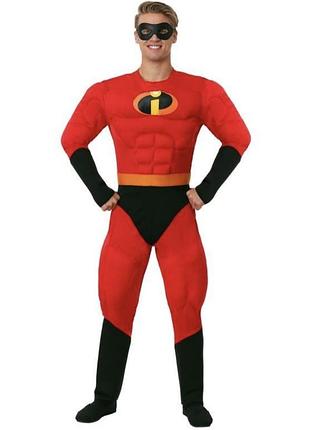 Мистер исключительный (mr. incredible) из "суперсемейки" объемный карнавальный комбинезон