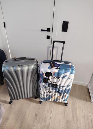 Samsonite cosmolite валіза велика середня ручна поклажа чемодан большой средний ручная кладь