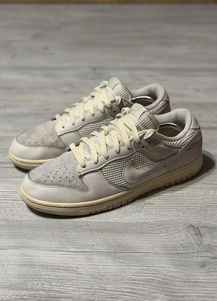 Чоловічі кросівки кеди nike dunk low phantom light bone оригінал розмір 45