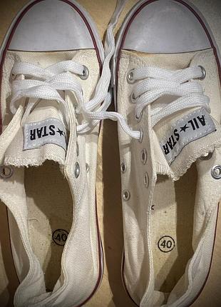 Кеды под стиль converse all star