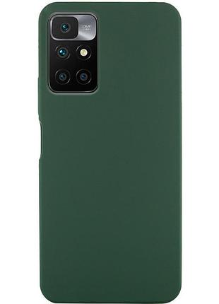 Чохол silicone cover ummi lakshmi (aa) для xiaomi redmi 10 зелений / dark green