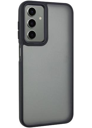 Чехол tpu+pc lyon frosted для samsung galaxy a24 4g black