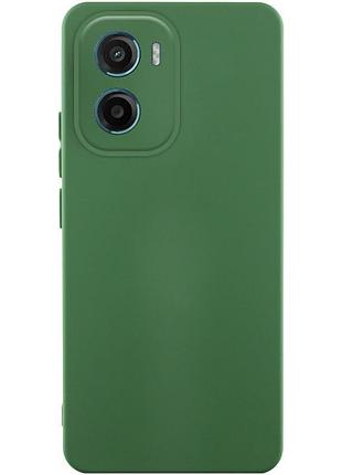 Чохол silicone cover ummi lakshmi full camera (aa) для motorola moto g06 зелений / dark green