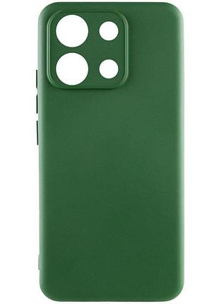 Чохол silicone cover ummi lakshmi full camera (aa) для xiaomi redmi note 13 pro 4g / poco m6 pro 4g зелений / dark green