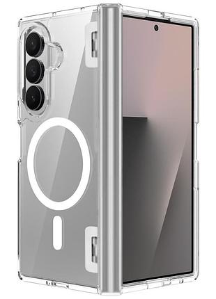Чохол pc pure case with magnetic fit для samsung galaxy z fold8 ultra clear