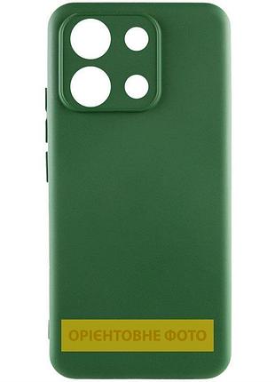 Чохол silicone cover ummi lakshmi full camera (aa) для xiaomi redmi 15c (global) / poco c85 (global) зелений / dark green