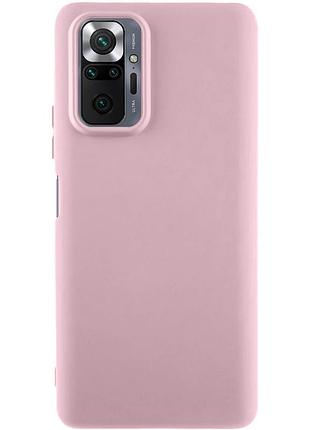 Чехол silicone cover ummi lakshmi (aa) для xiaomi redmi note 10 pro / 10 pro max розовый / pink sand