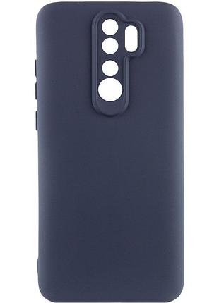 Чохол silicone cover ummi lakshmi full camera (aa) для xiaomi redmi note 8 pro синій / midnight blue