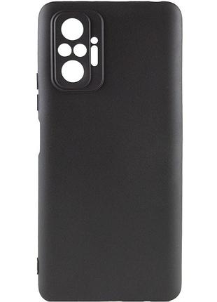 Чехол tpu epik black full camera для xiaomi redmi note 10 pro / 10 pro max черный