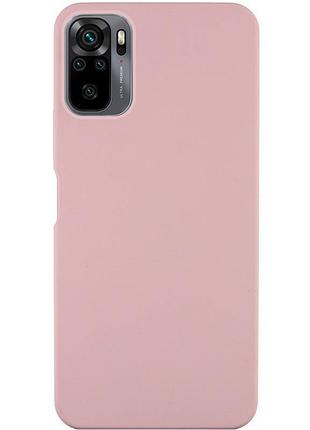 Чохол silicone cover ummi lakshmi (aa) для xiaomi redmi note 10 / note 10s / poco m5s рожевий / pink sand