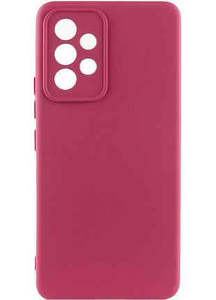 Чехол silicone cover ummi lakshmi full camera (aa) для samsung galaxy a52 4g / a52 5g / a52s бордовый / marsala