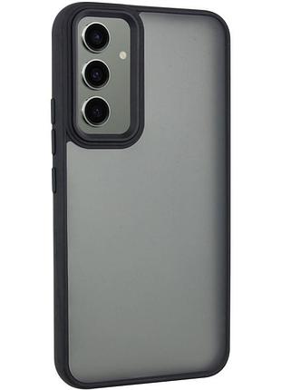Чохол tpu+pc lyon frosted для samsung galaxy a54 5g black