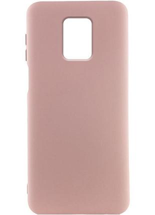 Чохол silicone cover ummi lakshmi (aa) для xiaomi redmi note 9s / note 9 pro / note 9 pro max рожевий / pink sand