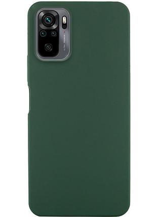 Чохол silicone cover ummi lakshmi (aa) для xiaomi redmi note 10 / note 10s / poco m5s зелений / dark green