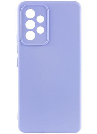 Чехол silicone cover ummi lakshmi full camera (aa) для samsung galaxy a53 5g сиреневый / dasheen