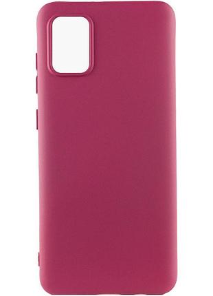 Чохол silicone cover ummi lakshmi (aa) для samsung galaxy a31 бордовий / marsala