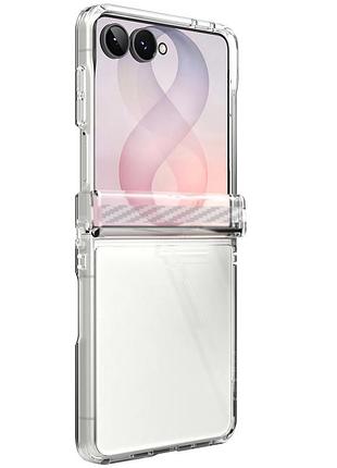 Чехол pc pure case для samsung galaxy z flip8 clear