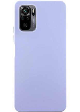 Чехол silicone cover ummi lakshmi (aa) для xiaomi redmi note 10 / note 10s / poco m5s сиреневый / dasheen