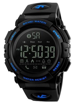 Skmei 1303bu blue smart watch