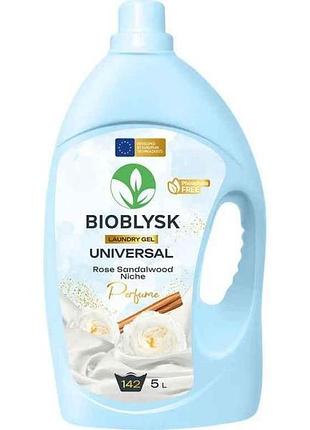 Гель для стирки 5л без фосфатов universal rose sandalwood niche perfume” тм bioblysk