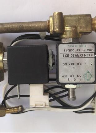 Електромагнітний клапан v3 ode в зборі для кавомашин saeco moltio hd серії(товар вживаний)