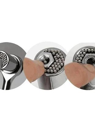 Тріскачка з універсальної головкою instantly grips any shape 7-19 мм zc-83