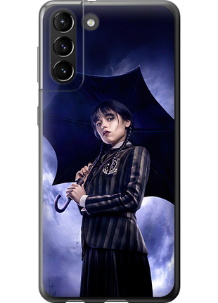 Чехол на samsung galaxy s21 plus wednesday из пластика fch_0071115