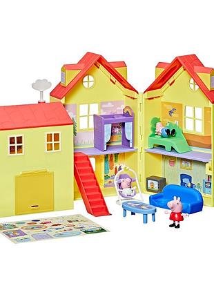 Игровой набор peppa figurines – большой семейный дом пеппы