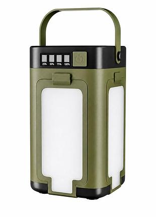 Багатофункціональний кемпінговий ліхтар-трансформер km-ly24 2000mah з сонячною панеллю та type-c