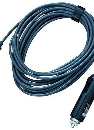 Автомобильный кабель питания для старлинк мини starlink mini от прикуривателя 12v 24v 5 метров 30v 2a
