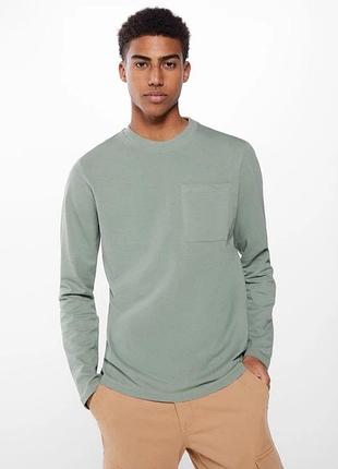 Базовий лонгслів,кофта pull&bear