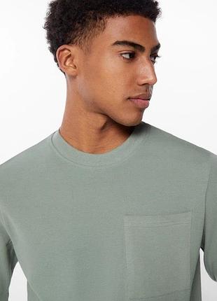 Базовий лонгслів,кофта pull&bear 3