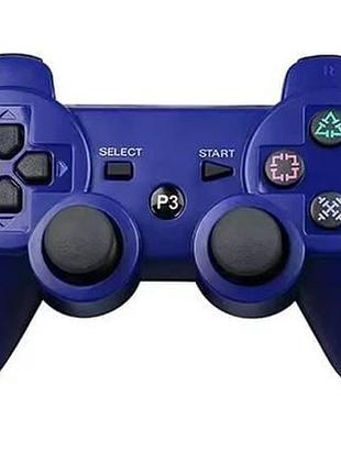 Геймпад sony playstation 3/pc, бездротовий, синій