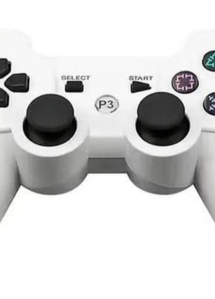 Геймпад sony playstation 3/pc, бездротовий, білий